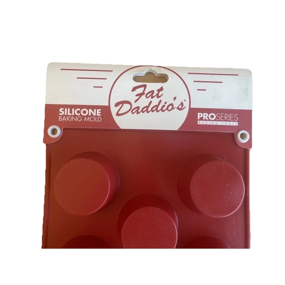 Fat Daddio's Muffin Pan Silicone Mold for Baking & Soap Making 2.01